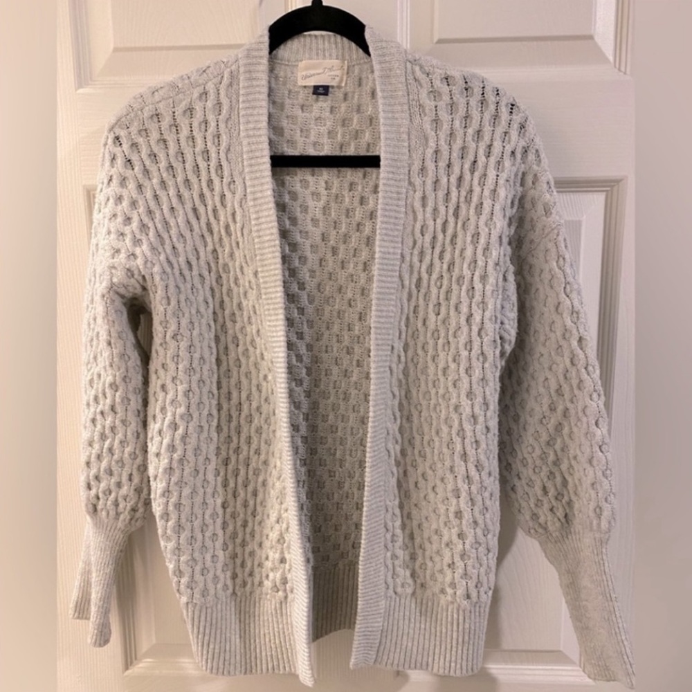 Universal Thread honeycomb knit cardigan - extra small
